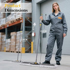 Masthome 36" Commercial Mop, Heavy Duty Industrial Floor Mop - Image 7