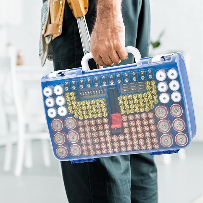 Battery Organizer Storage Holder Case - Image 6