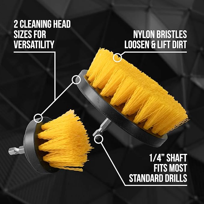 VIKING Drill Powered Carpet Cleaning Brushes - Image 6