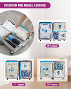 Vacuum Storage Bags for Travel, 24 Pack Vacuum Seal Bags - Image 7