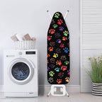 Sprowallow Colorful Paw Print Standard Size Iron Board Cover Elastic Edge - Image 3