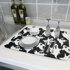 Halloween Bat Ghosts Dish Drying Mat - Image 6