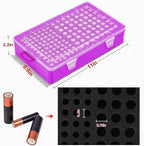 Battery Storage Organizer Case, Battery Vault Box Holder Container - Image 6