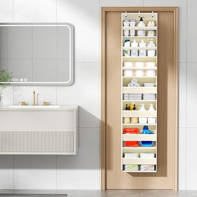 Over The Door Organizer, 7 Tier Door Hanging Organizers - Image 2