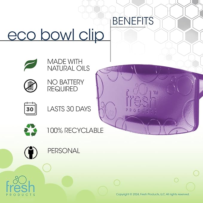 Fresh Products Eco Bowl Clip Air Freshener Versatile Design Toilet Freshener - Image 5