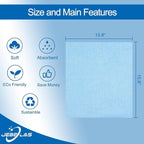 JEBBLAS Disposable Dish Towels and Cloths, Reusable Wipes - Image 5