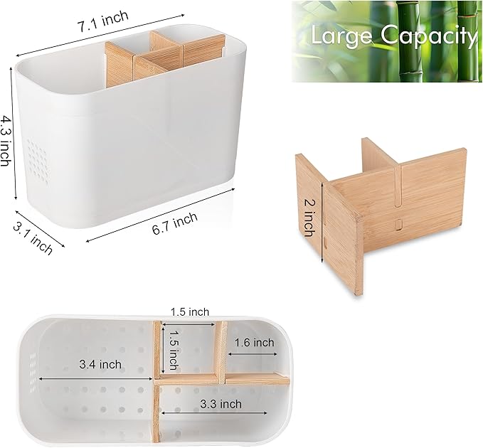 Toothbrush Holders for Bathrooms, Electric Tooth Brush Holder - Image 5