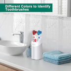 Mspan Toothbrush Head Cover Cap: Tooth Brush Protector Cute Plastic Clip Pod - Image 5