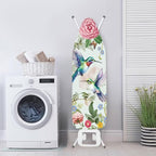 Floral Hummingbird Ironing Board Covers Standard Stylish Washable Ironing Board - Image 3