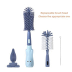 Chemimoso Cup Cleaning Brush, Silicone Baby Bottle Brush - Image 2