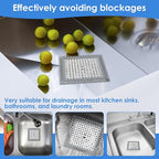 Drain Hair Filter Mesh Tub Drain Protector Anti Slip Sink Hair Stopper - Image 5
