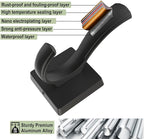 Black Towel Hooks, Coat Robe Hooks Bathroom Entryway Mudroom Pool Hooks - Image 7