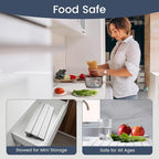 Meowoo Stone Drying Mat for Kitchen Counter, 23.6"x15.3" Foldable Diatomaceous - Image 6