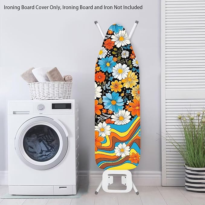 Hippie Floral Ironing Board Cover - Image 3