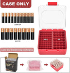 FULLCASE Battery Storage Organizer Box, Holder Container - Image 2
