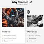 ThxToms Chemical Resistant Gloves, Heavy Duty Long Rubber Gloves, Puncture - Image 4
