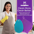 Silicone Dish Sponge Dish Scrubber - Image 8
