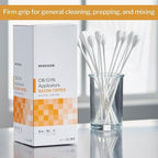 McKesson OB/GYN Applicators Rayon Tipped, Non-Sterile, 8 in, 1 Pack - Image 2