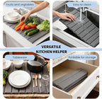 Large Stone Dish Drying Mat for Kitchen Counter, Quick-Dry Diatomaceous Earth - Image 7