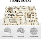 2Pcs Dish Drying Mats Faucet Mats Sets Large Size Coffee Mats Sink Faucet Mat - Image 5