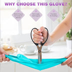 Elgood Reusable Dishwashing Cleaning Gloves - Image 3