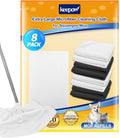 KEEPOW 8PCS Extra Large Microfiber Cleaning Cloth 30" x 20" Washable Reusable by KEEPOW