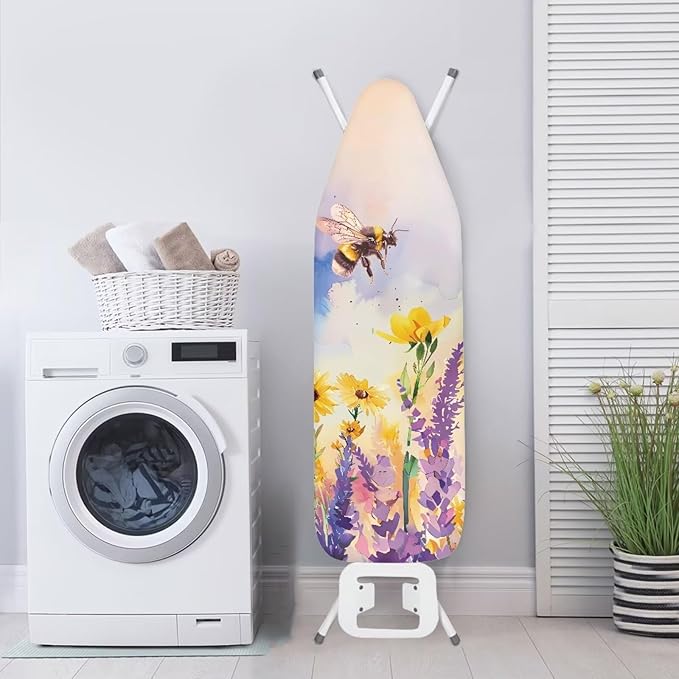 Honeybee Ironing Board Cover and Pad Fits 15" x 54" Standard Boards, Resist - Image 3