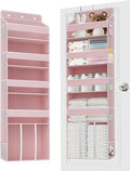 1 PC Pink Over the Door Organizer by TAHAVICE