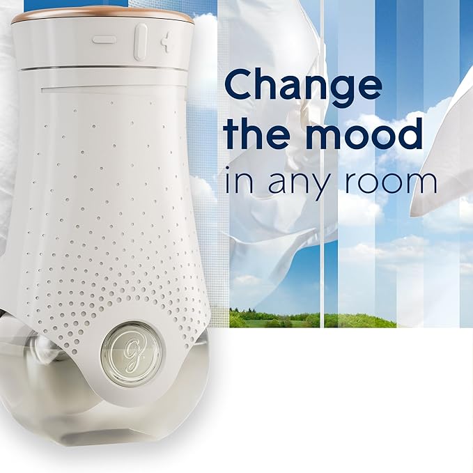 Glade PlugIns Refills Air Freshener Starter Kit, Clean Linen, Scented and - Image 3