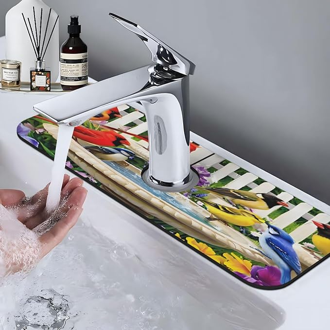 Bird Kitchen sink faucet pad, strong water absorption, anti slip, very suitable - Image 7