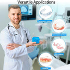 2 Pack Denture Cup Denture Bath Holder Case - Image 4