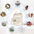MAX Houser 4-Shelf Over The Door Hanging Organizer - Image 8