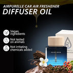 Car Air Freshener 50ML Car Air Fresheners Diffuser, Amber Vanilla Fragrance Oil - Image 4