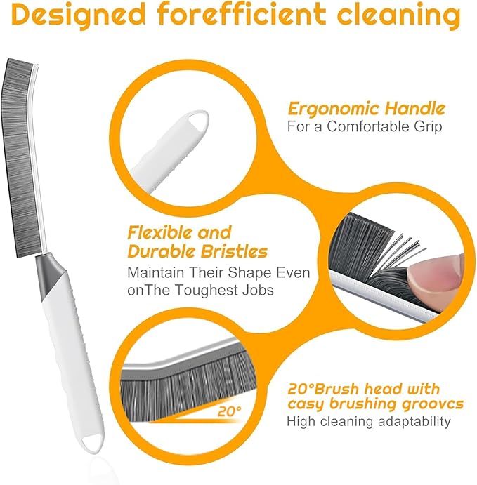 Cleaning Brush Grout Scrub Brush, Home Kitchen Bathroom Window Gap Cleaning - Image 5