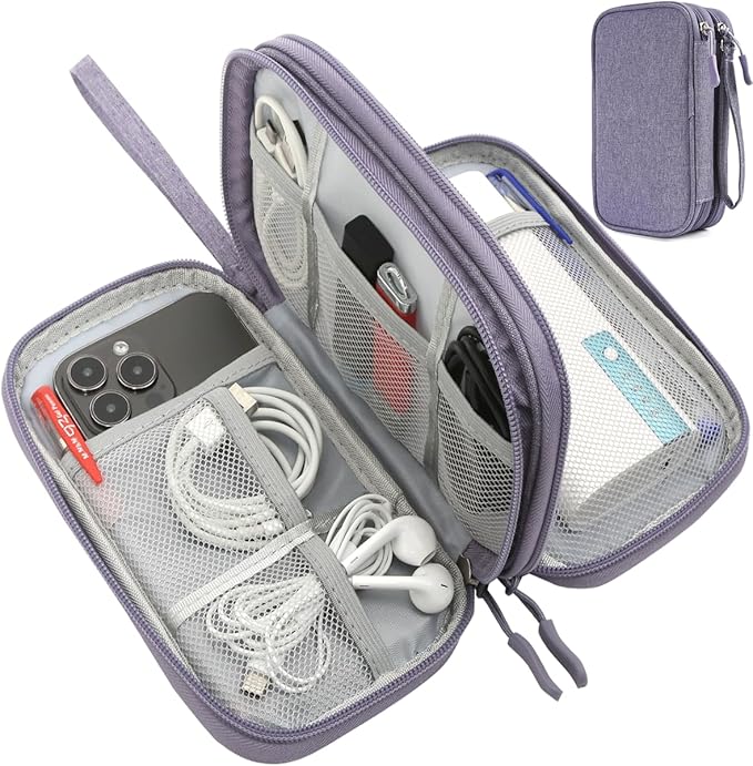Cord Organizer Bag, Travel Cable Organizer Case Waterproof Accessories Pouch by Unknown