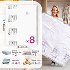 TAILI 8 Pack Vacuum Storage Bags - Image 3