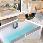 23" Ultra Silicone Sink Splash Guard Released in 2025/Dec, Self-Draining Water - Image 9