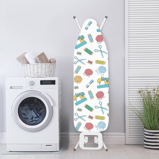 Ironing Board Covers Standard Size Cute Sewing Machine Pattern Ironing Board - Image 3