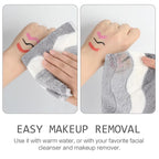 SINLAND Absorbent Coral Velvet Washcloth Ultra Soft Microfiber Face Towels 12 x - Image 4