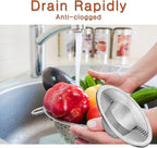 4pcs Heavy Duty Stainless Steel Kitchen Sink Strainer, 2.75" Top / 1" Mesh - Image 5