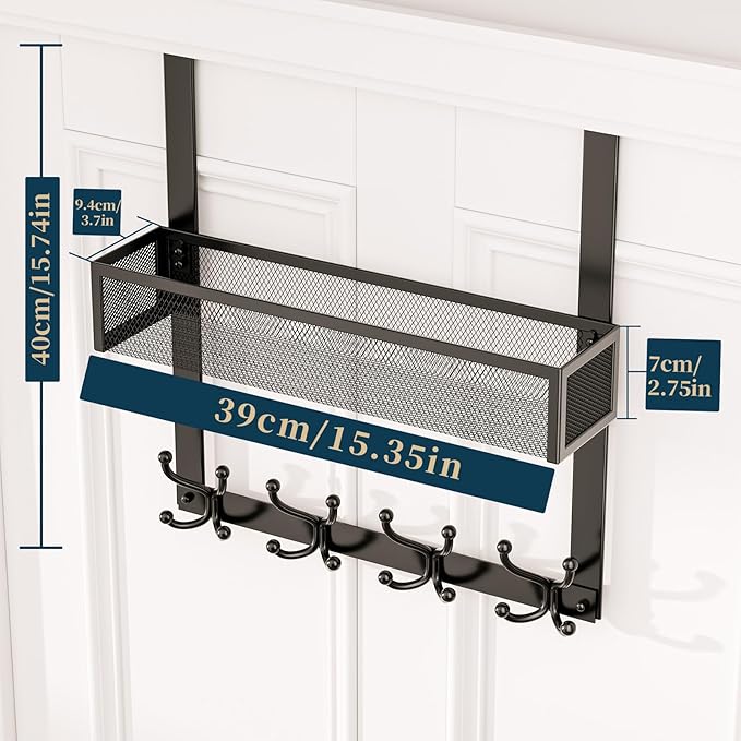 Consumest Over The Door Hooks Organizer - Image 7
