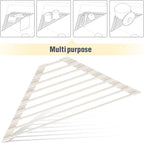 Tomorotec Compact Silicone-Coated Triangle Dish Drying Rack - Image 7