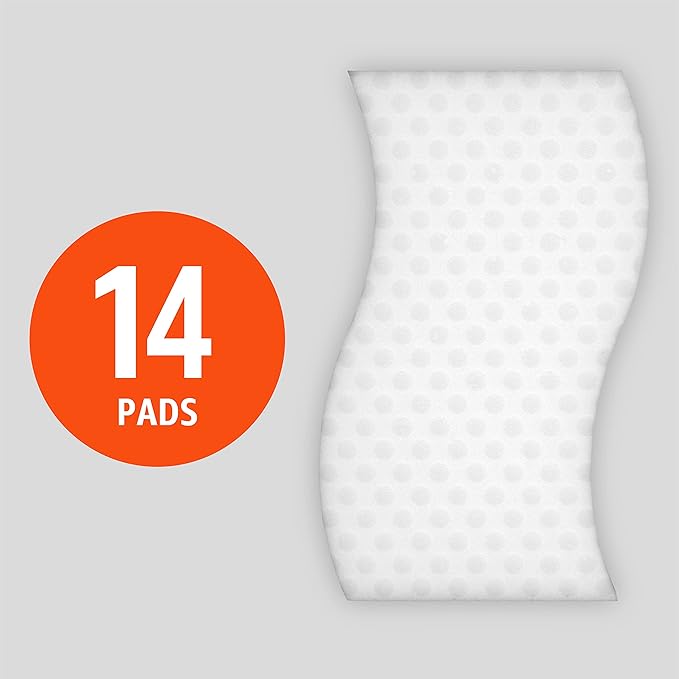 Amazon Basics Extra Durable Cleaning Erasers, Removes Scuff Marks and Dirt from - Image 2