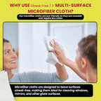 Microfiber Glass Cleaning Cloths, 6 Pack - Image 4