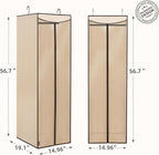 STORAGE MANIAC 2-Pack Hanging Garment Bag Zipper Cover - Image 3