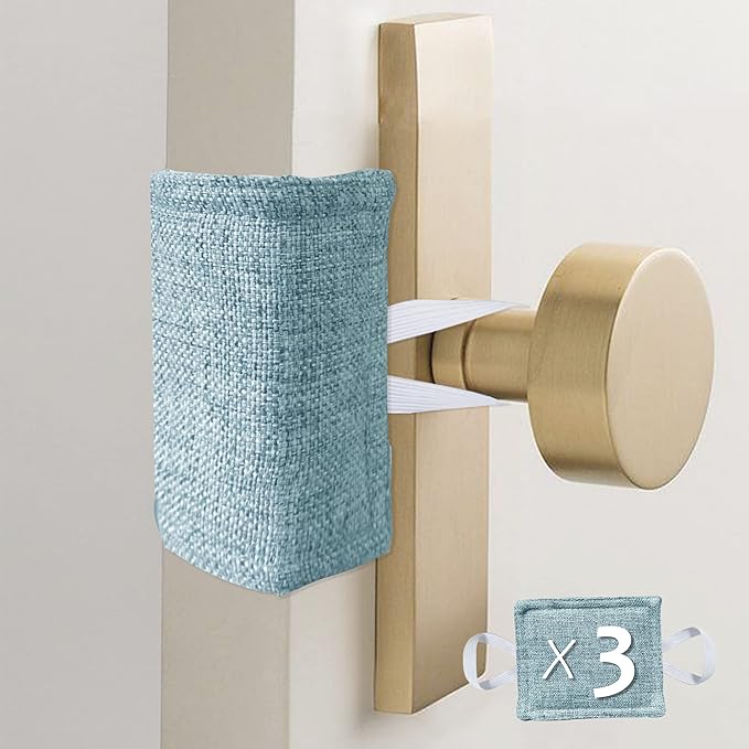 Nursery Door Latch Cover Door Silencer Cushion, Quiet Lock Cover Closer Durable - Image 4