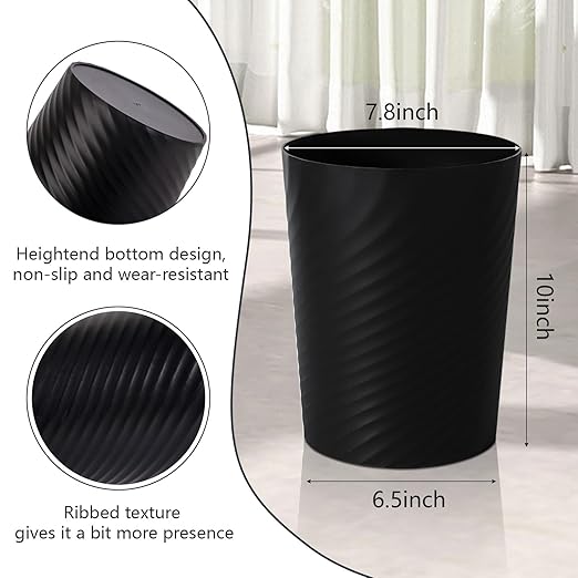 UUJOLY Bathroom Small Trash Can - Image 3