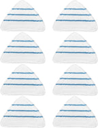 8 Pack Reusable Mop Pads Compatible by PlaniallyShowerCurtainSets