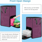 Bukere Laundry Tote Basket, Laundry Backpack Bag - Image 5