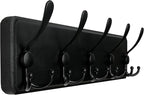 WEBI Coat Rack Wall Mount, Coat Hooks Wall Mounted Rustic, Large Coat Hanger by WEBI